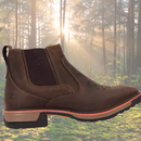 Kit Bota El Patrón en Cuero Legítimo + 3 Regalos [Sombrero de Cuero + Cinturón + Billetera]